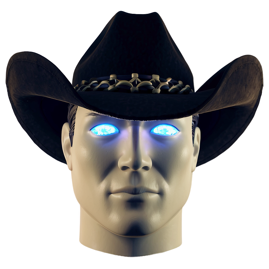 Vintage Cowboy Hat Png Tof PNG Image