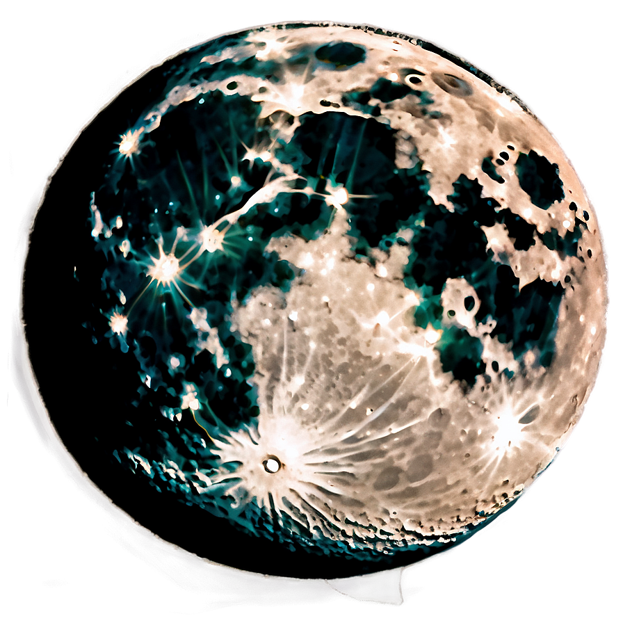 Vintage Dark Moon Png 06252024 PNG Image