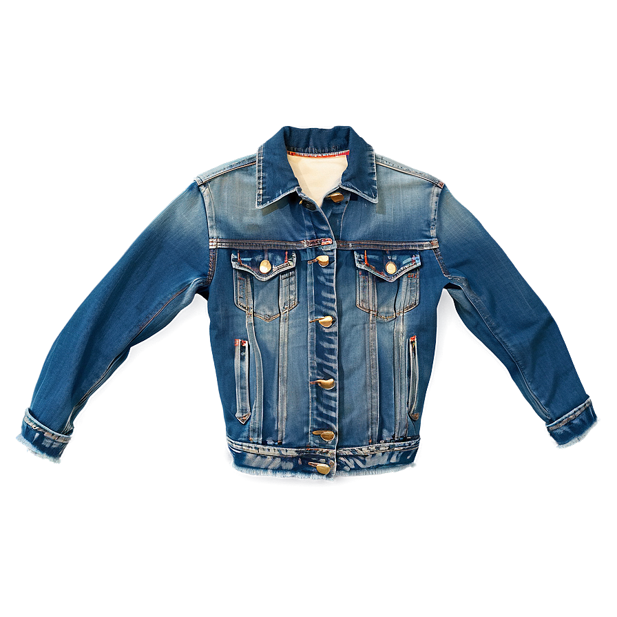 Vintage Denim Jacket Png Jms58 PNG Image