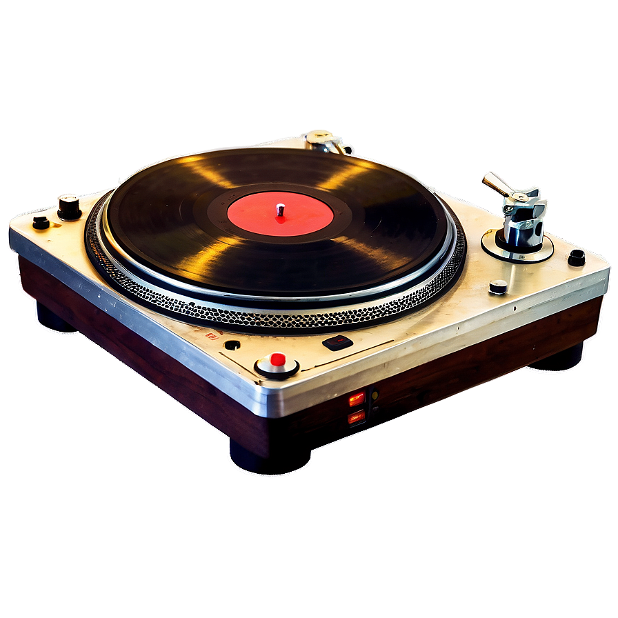 Vintage Dj Turntable Png 06292024 PNG Image