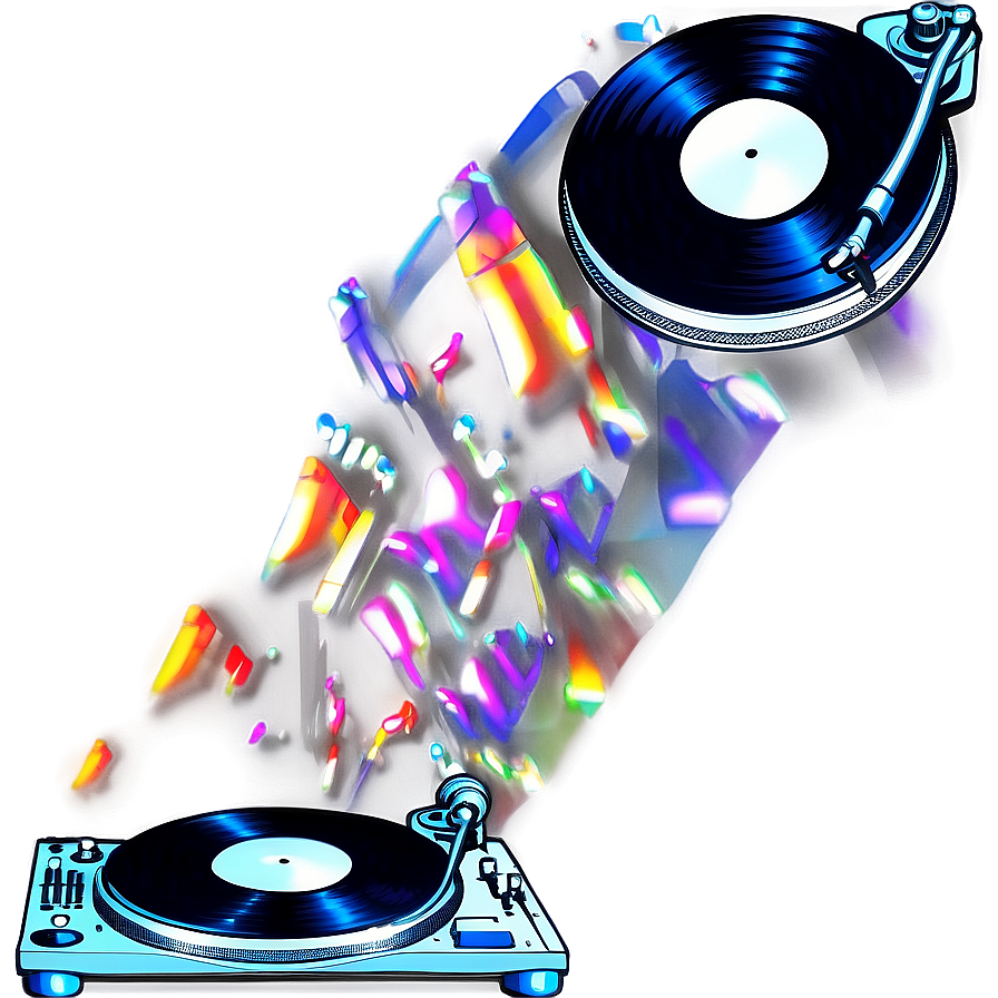 Vintage Dj Turntable Png Cyq PNG Image