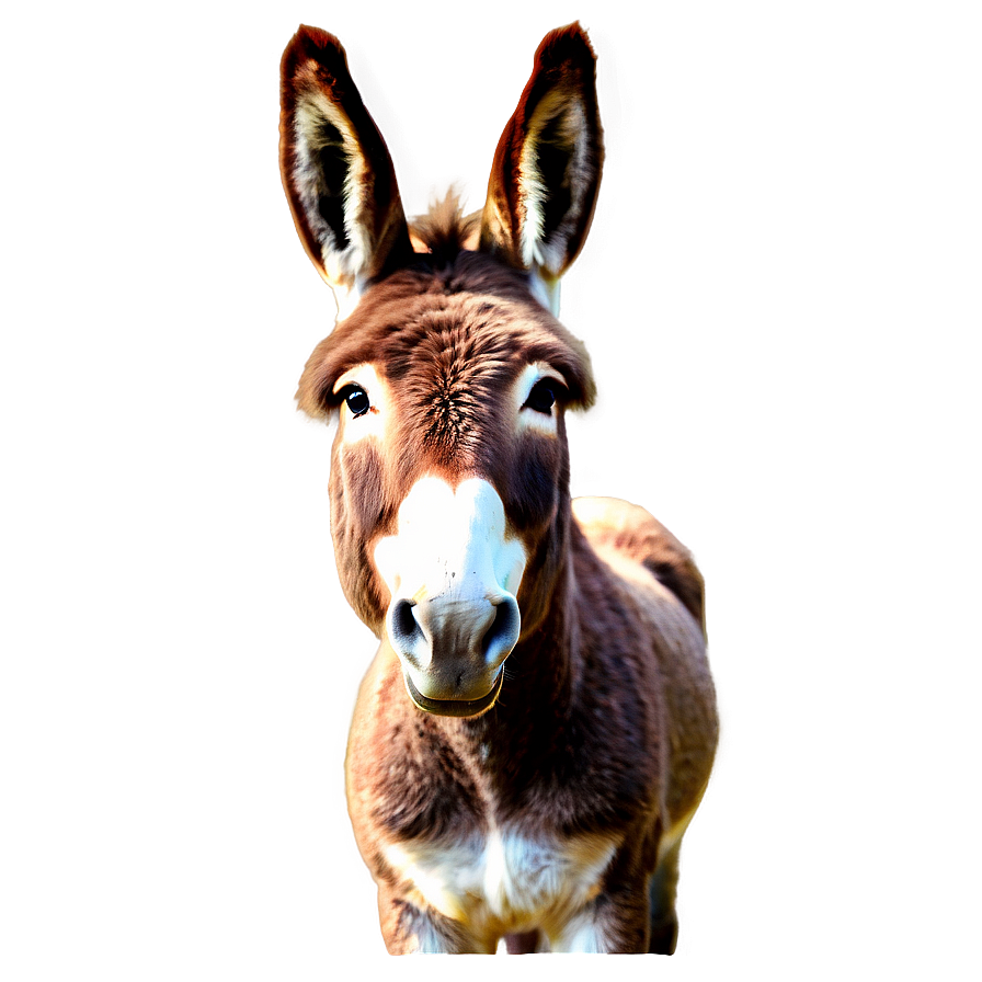 Vintage Donkey Art Png Dgt20 PNG Image