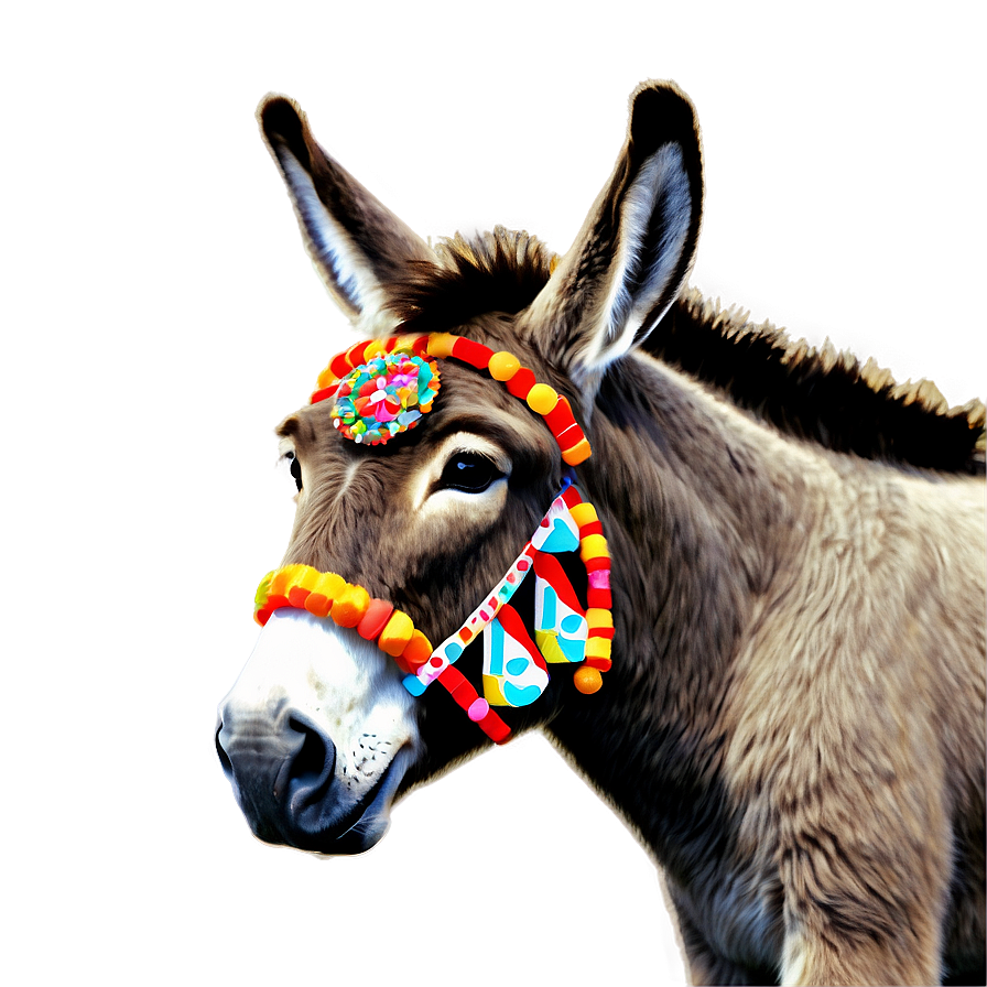 Vintage Donkey Art Png Eqx PNG Image