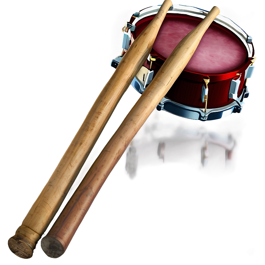 Vintage Drum Sticks Png Ukj22 PNG Image