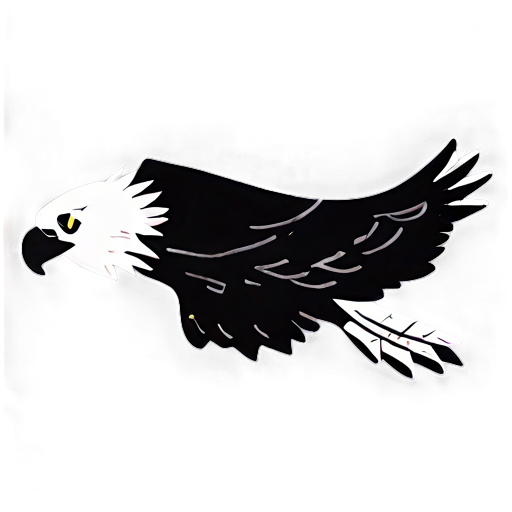 Vintage Eagle Sketch Png C PNG Image