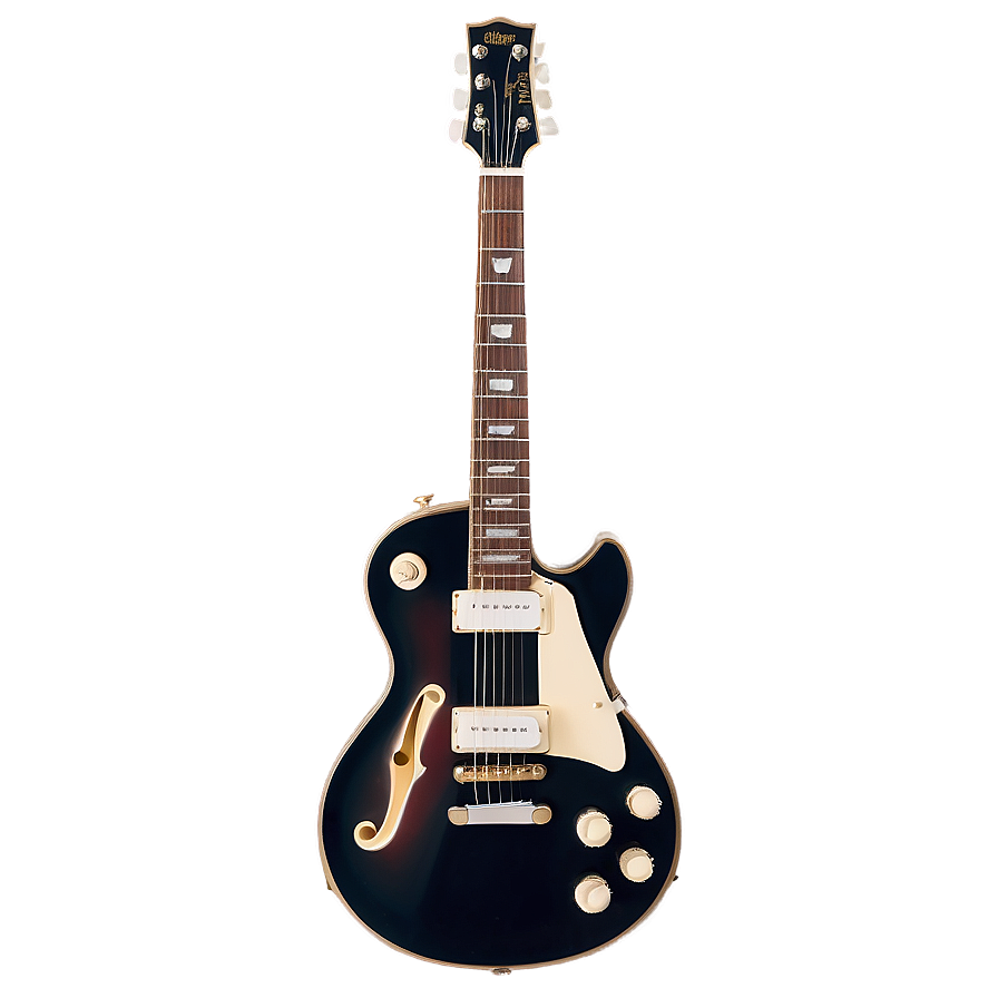 Vintage Electric Guitar Png Riy75 PNG Image