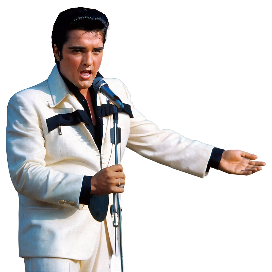 Vintage Elvis Presley Png Mpj44 PNG Image