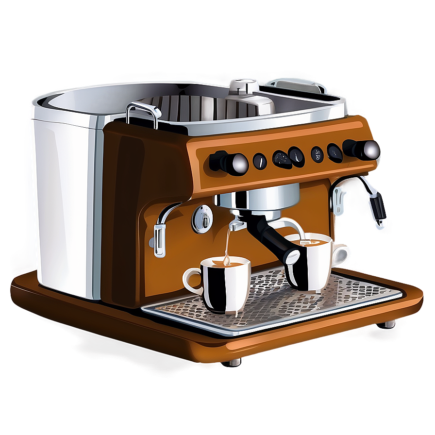 Vintage Espresso Machine Png Xyy8 PNG Image