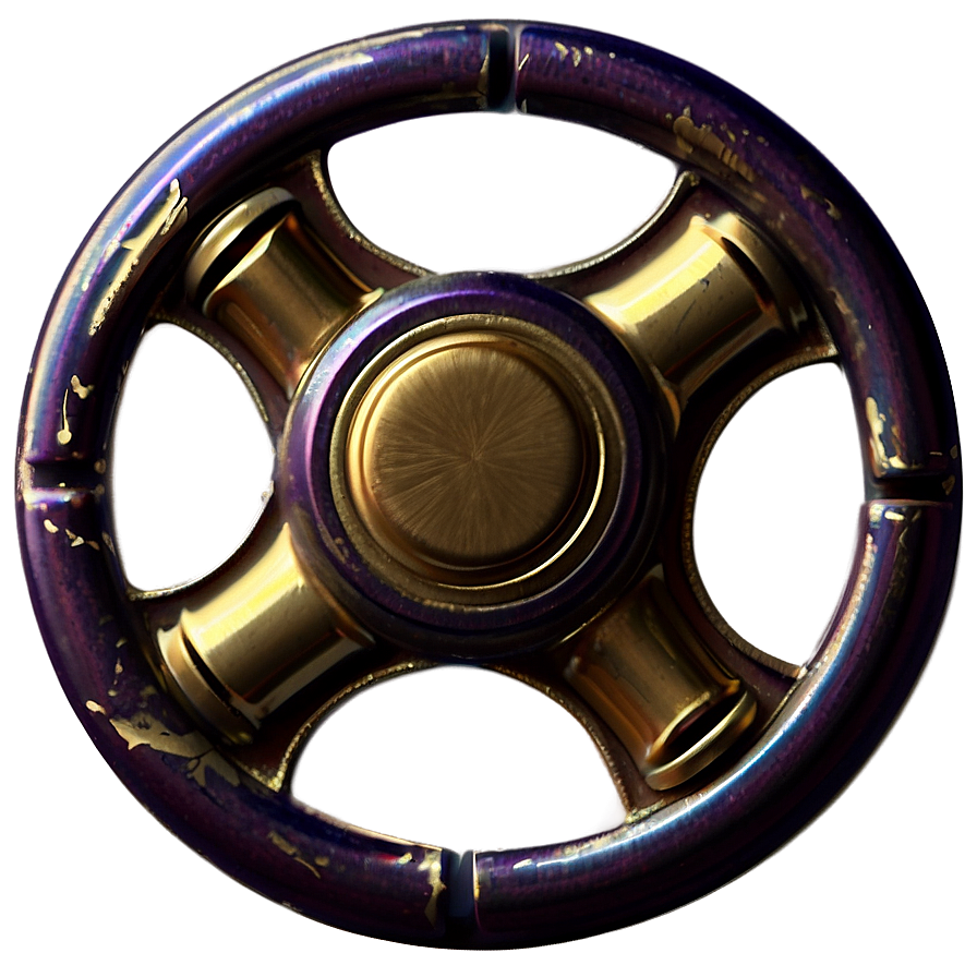 Vintage Fidget Spinner Png 06202024 PNG Image