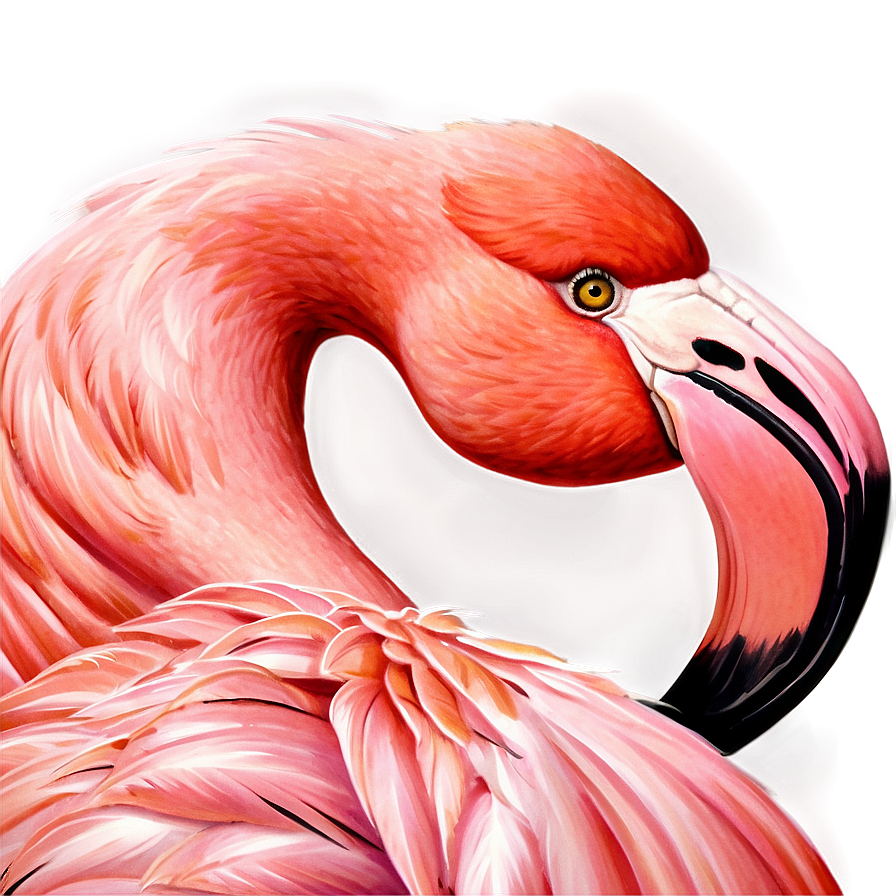 Vintage Flamingo Poster Png 40 PNG Image