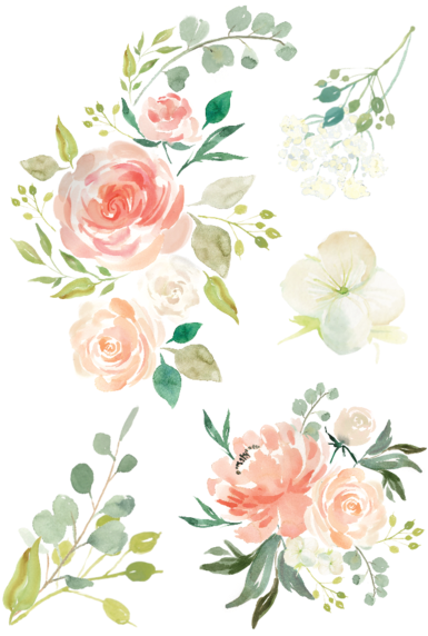 Vintage Floral Arrangement Design PNG Image