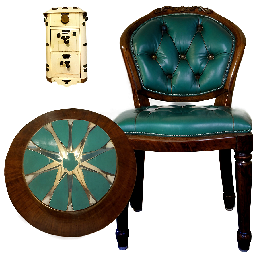 Vintage Furniture Finds Png Adg PNG Image