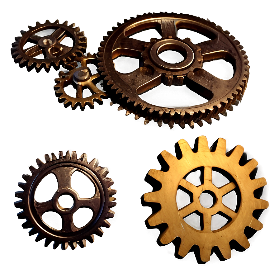 Vintage Gear Icon Png Nej49 PNG Image