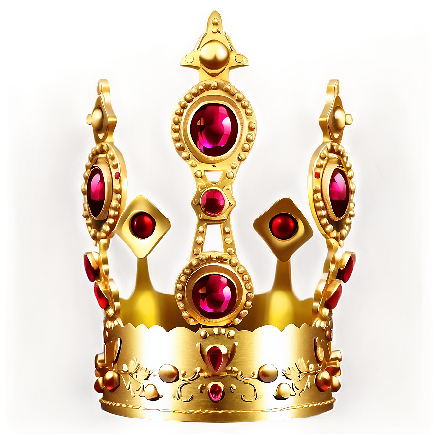 Vintage Golden Crown Png 06282024 PNG Image