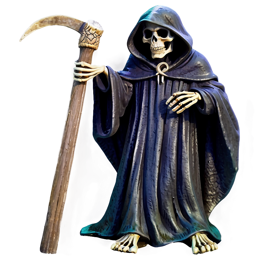 Vintage Grim Reaper Png Him77 PNG Image