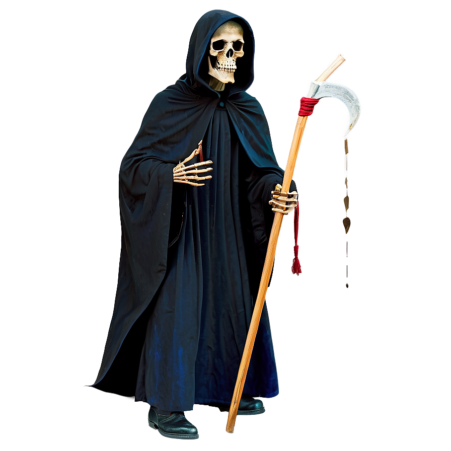 Vintage Grim Reaper Png Vdo26 PNG Image