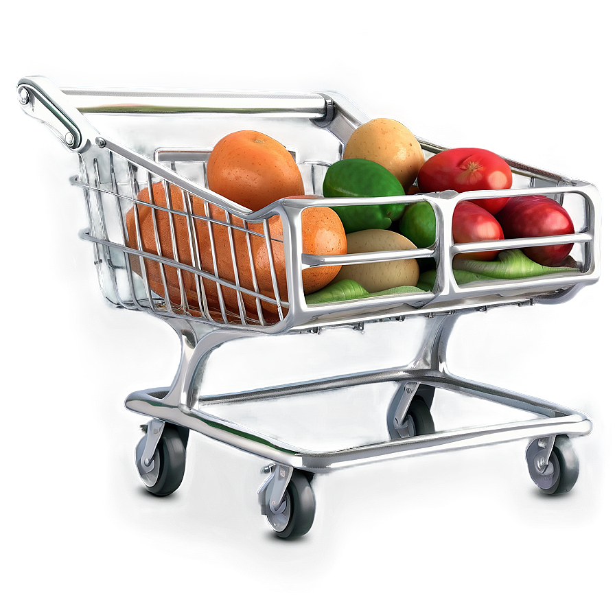 Vintage Grocery Cart Png Gsc46 PNG Image