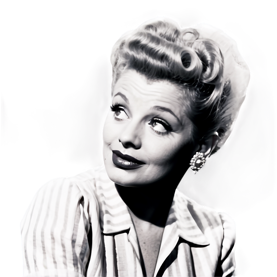 Vintage I Love Lucy Poster Png Oox PNG Image