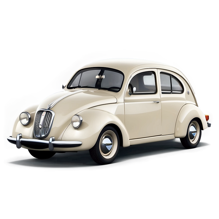 Vintage Inspired Electric Car Png Qac PNG Image