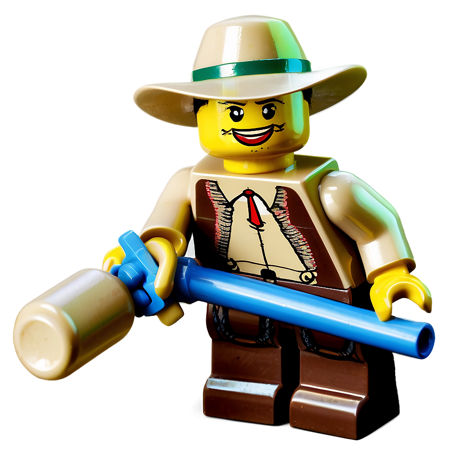 Vintage-inspired Lego Minifigures Png 06262024 PNG Image