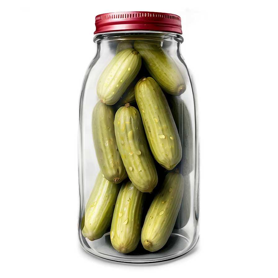 Vintage Inspired Pickle Jar Png 24 PNG Image