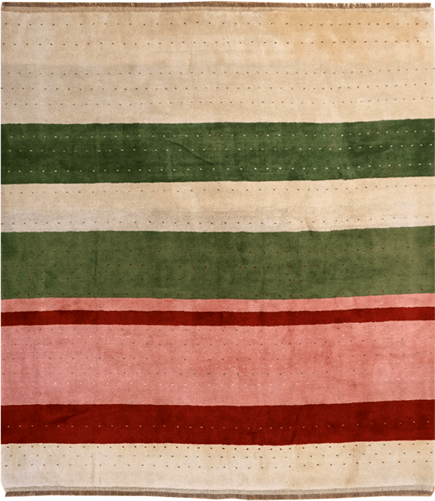 Vintage Iranian Flag Textile PNG Image