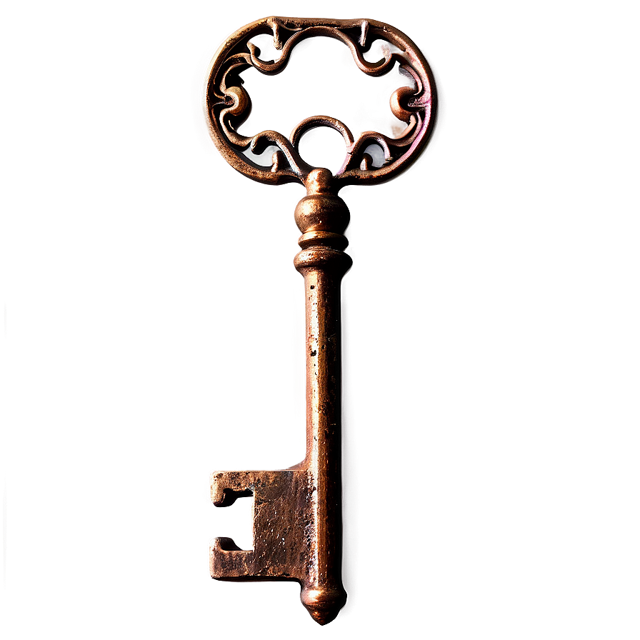 Vintage Iron Key Png Xin PNG Image