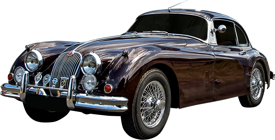 Vintage Jaguar X K120 Coupe PNG Image