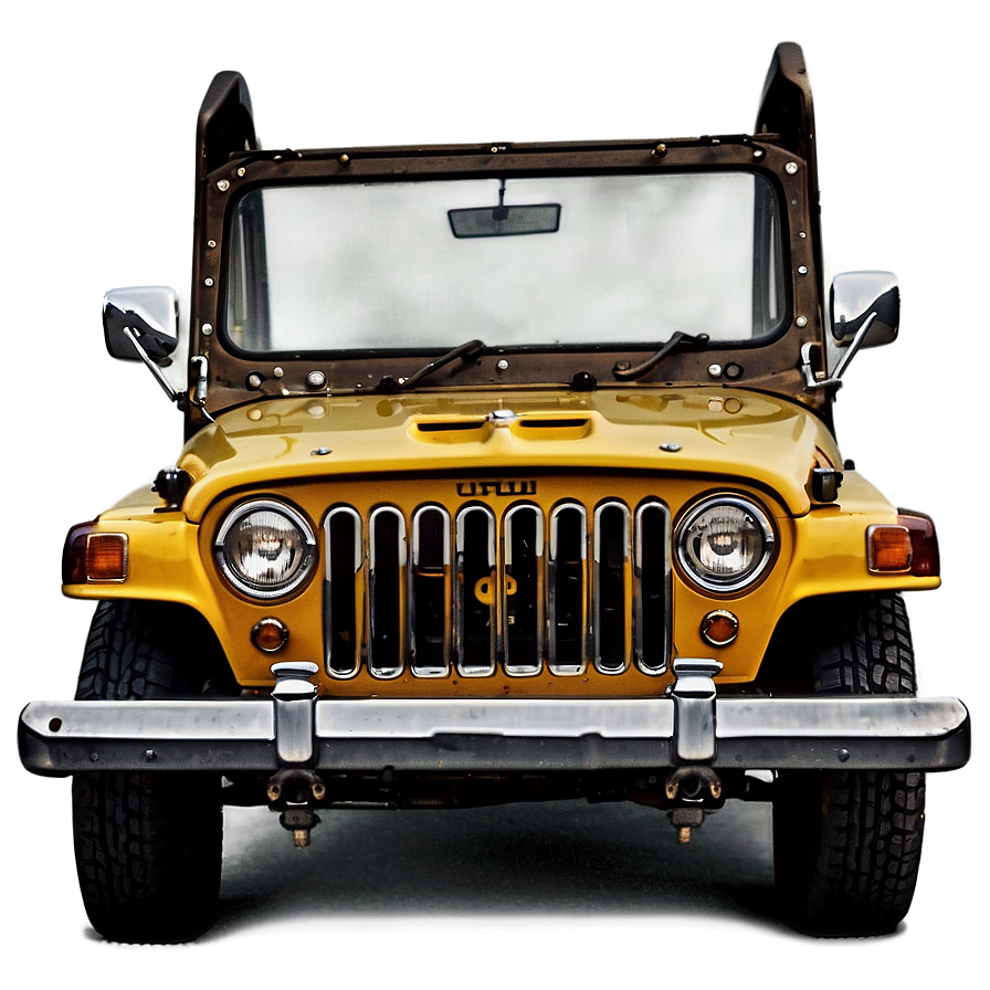 Vintage Jeep Grill Png Ikn2 PNG Image