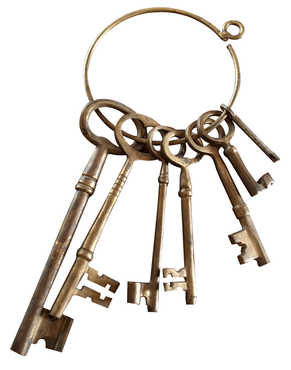 Vintage Keyson Ring PNG Image