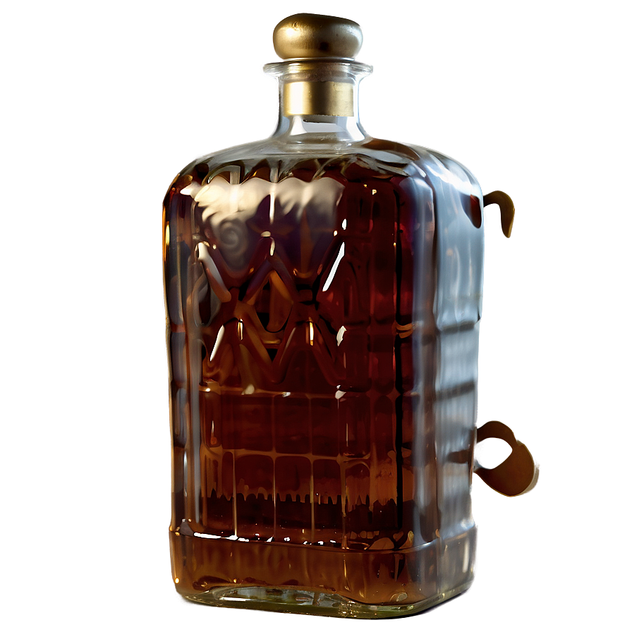 Vintage Liquor Bottle Png Jln92 PNG Image