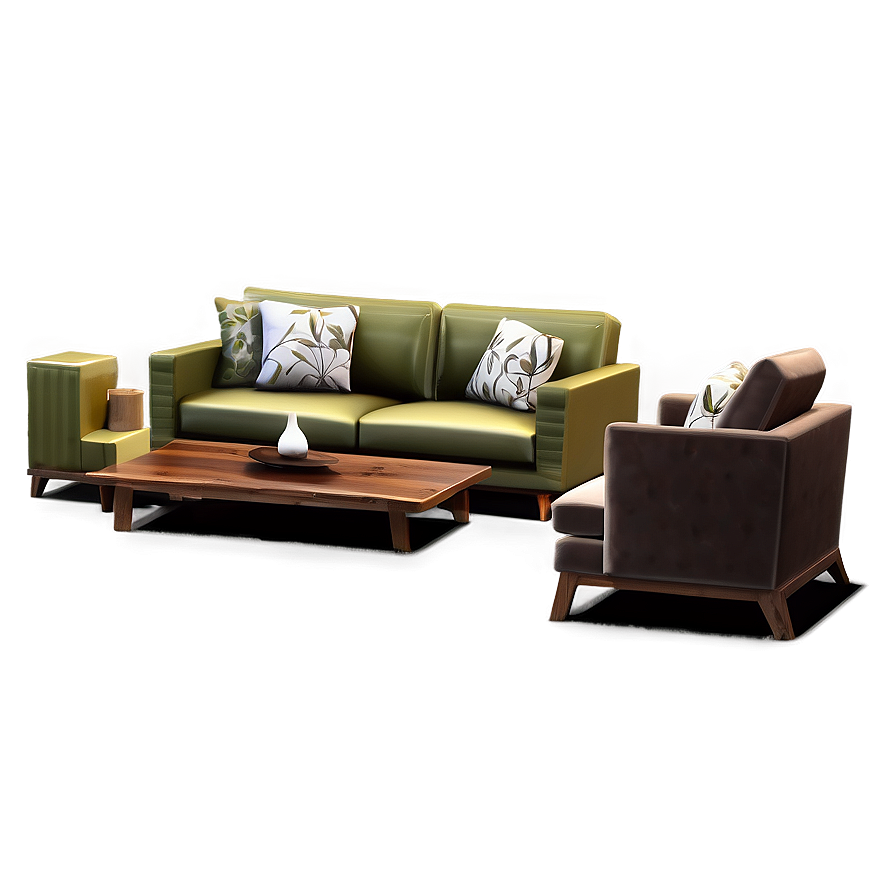 Vintage Living Room Charm Png Ins35 PNG Image