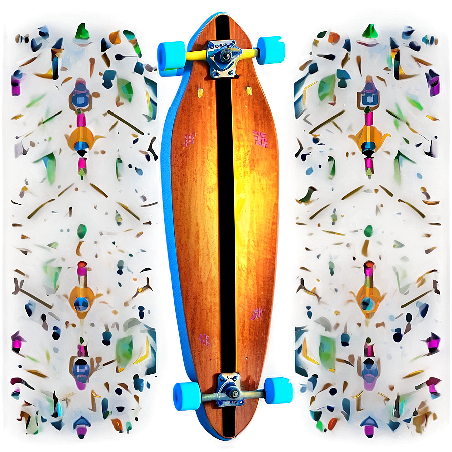 Vintage Longboard Png Cjj62 PNG Image