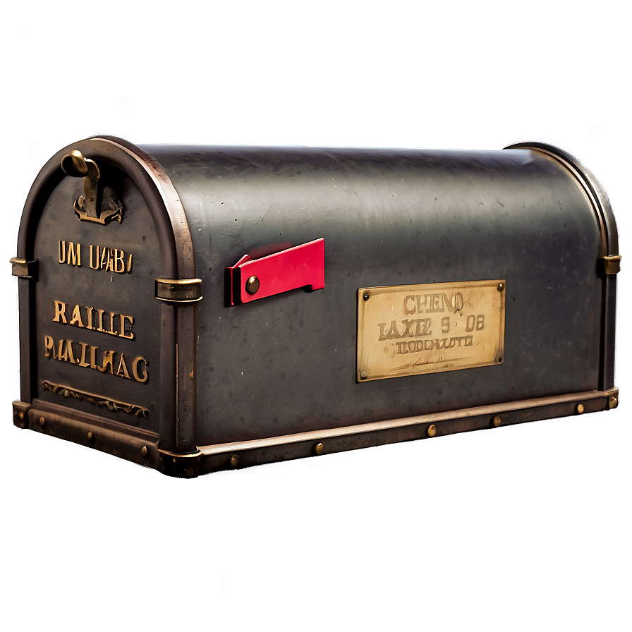 Vintage Mailbox Png Pjn32 PNG Image