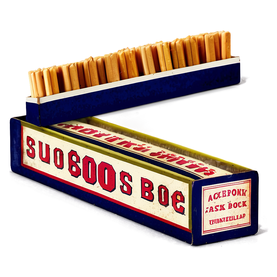 Vintage Matchbox Png 23 PNG Image