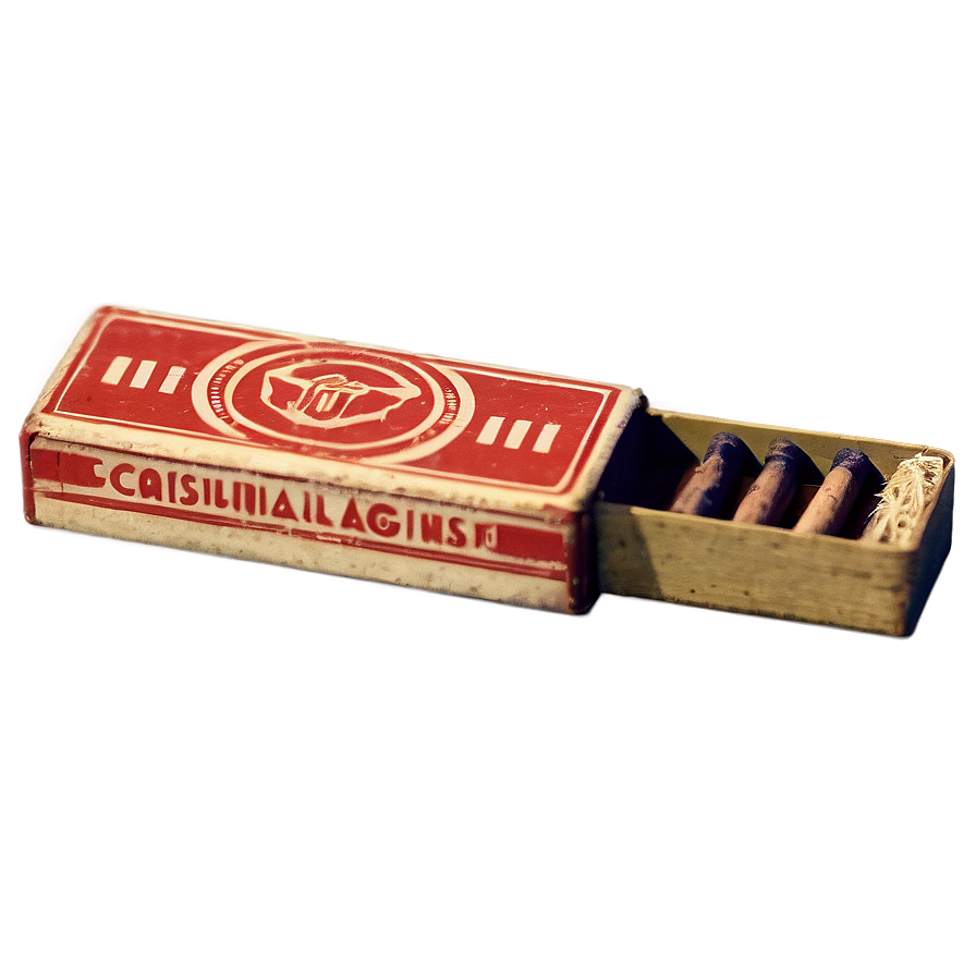 Vintage Matchbox Png Cck42 PNG Image