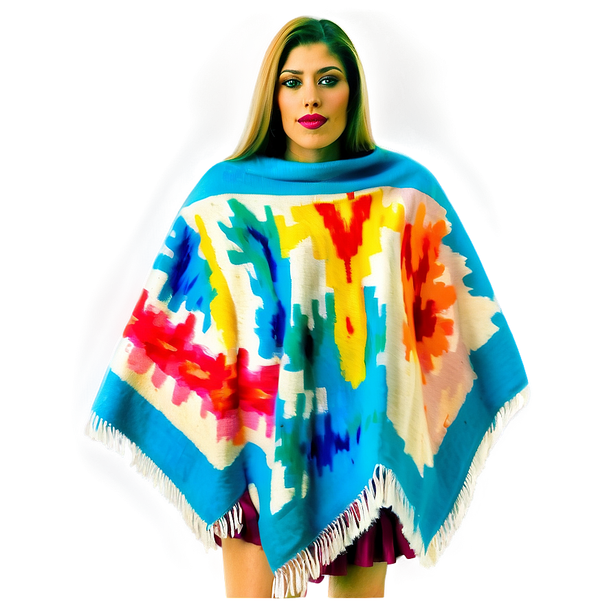 Vintage Mexican Poncho Style Png Eqp16 PNG Image