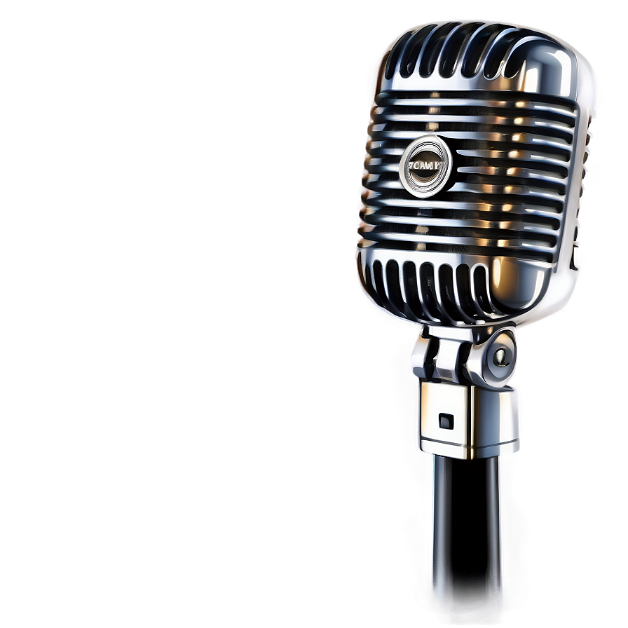 Vintage Microphone Png 05252024 PNG Image