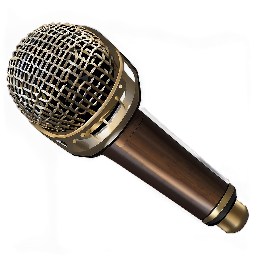 Vintage Microphone Png Qgl73 PNG Image