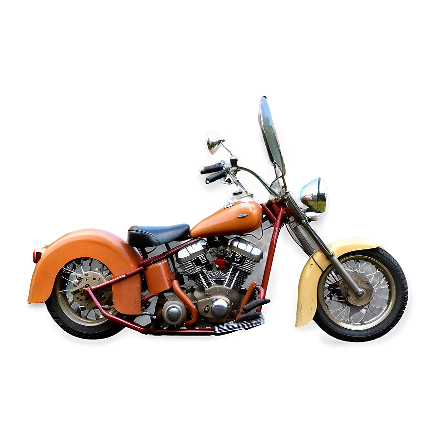 Vintage Motorcycle Png Mtr61 PNG Image