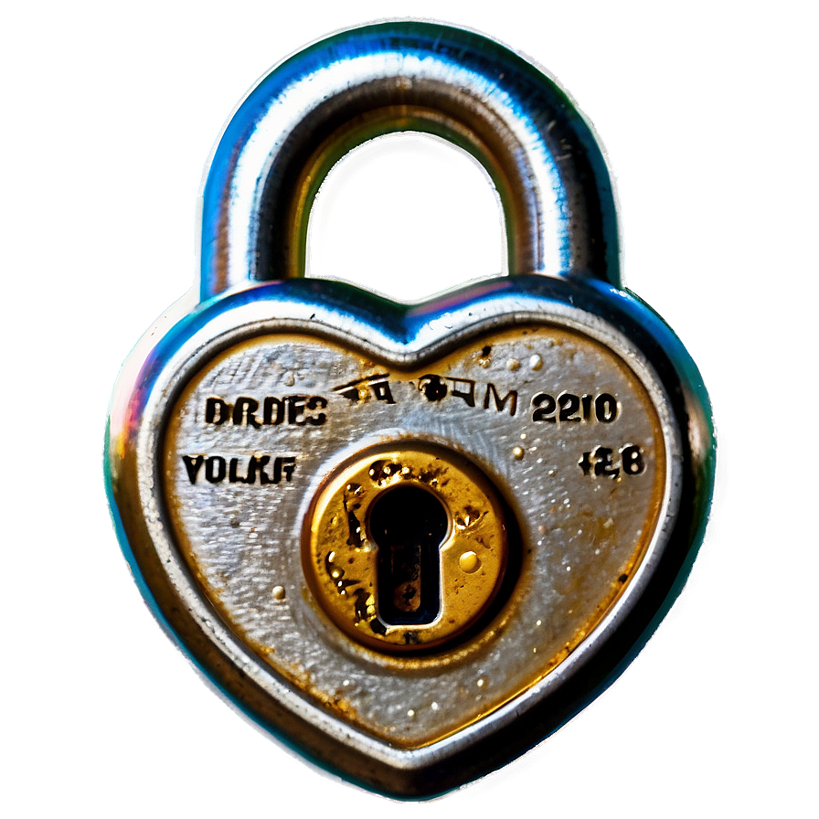 Vintage Padlock Png Vaf PNG Image