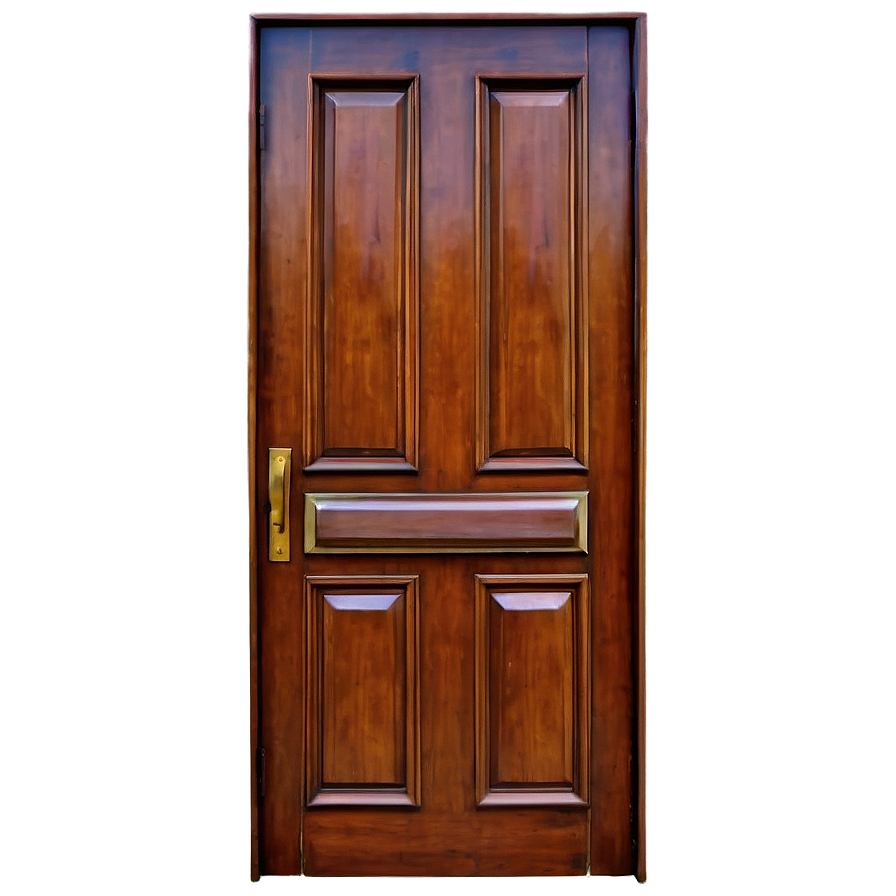 Vintage Panel Door Png 49 PNG Image