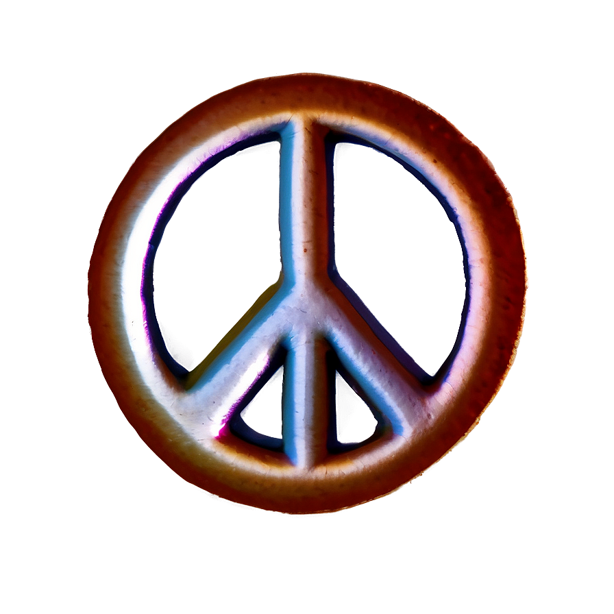 Vintage Peace Sign Png Jtp72 PNG Image