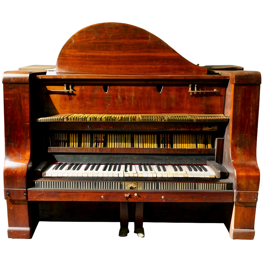 Vintage Piano Png Rqt81 PNG Image