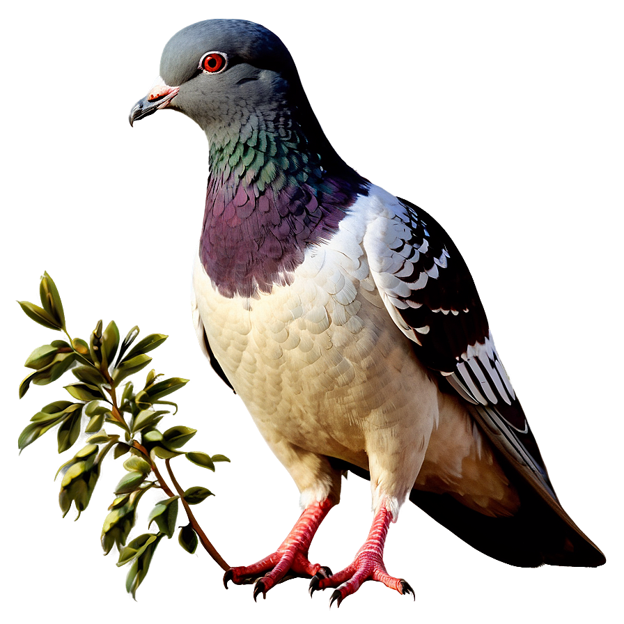 Vintage Pigeon Illustration Png Suj PNG Image