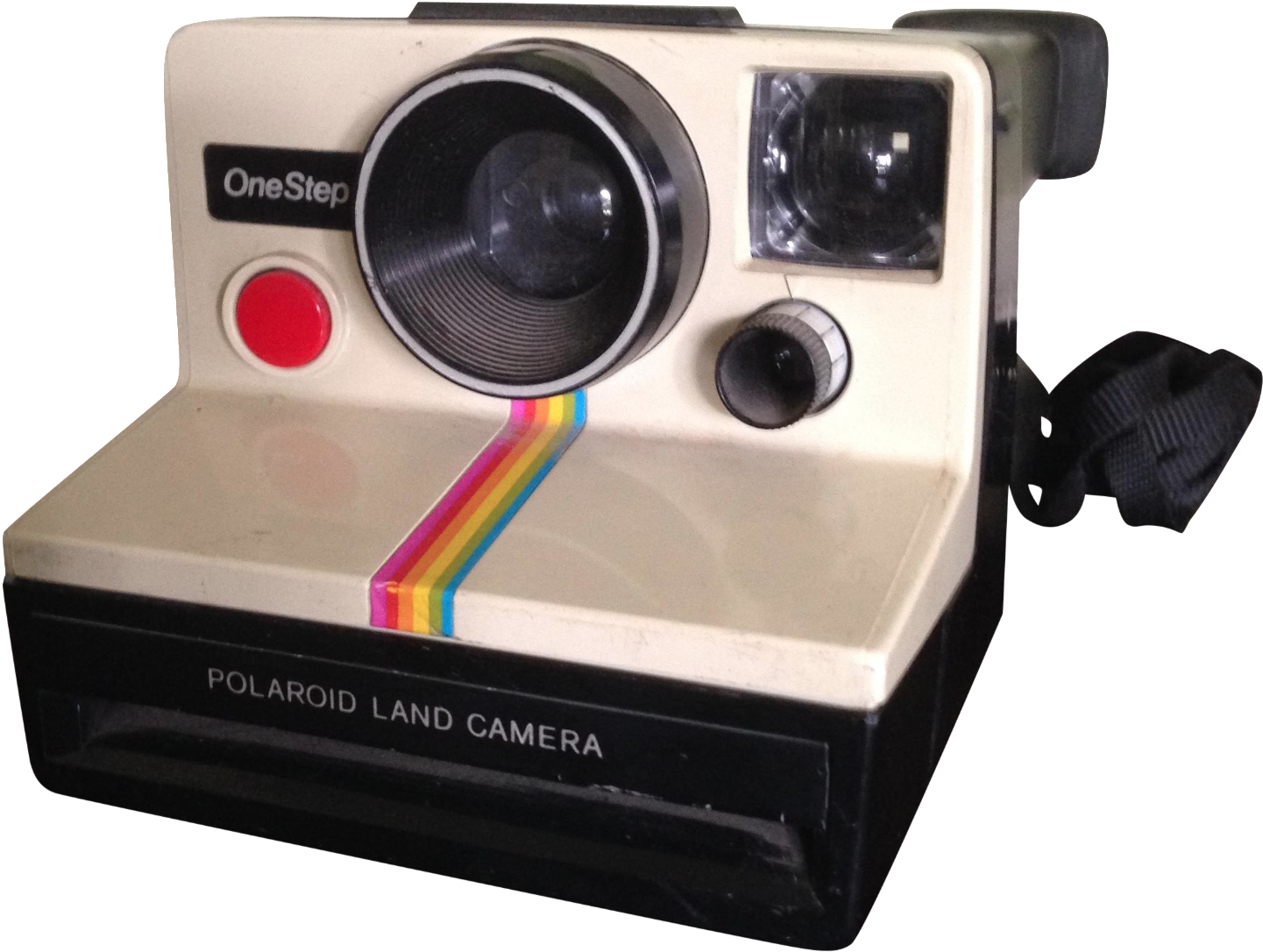 Vintage Polaroid One Step Land Camera PNG Image