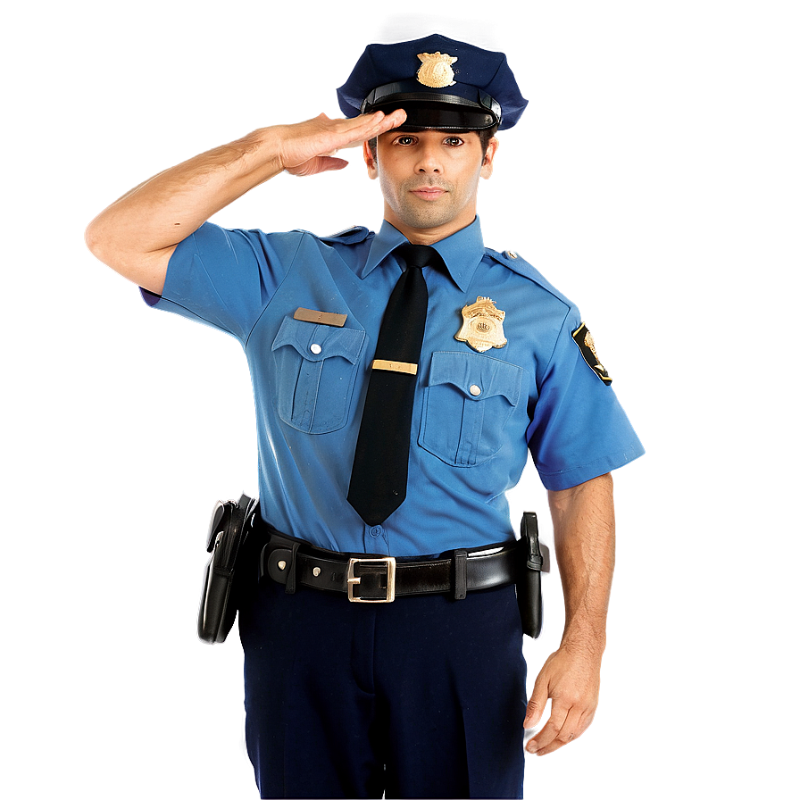 Vintage Police Officer Uniform Png Pum78 PNG Image