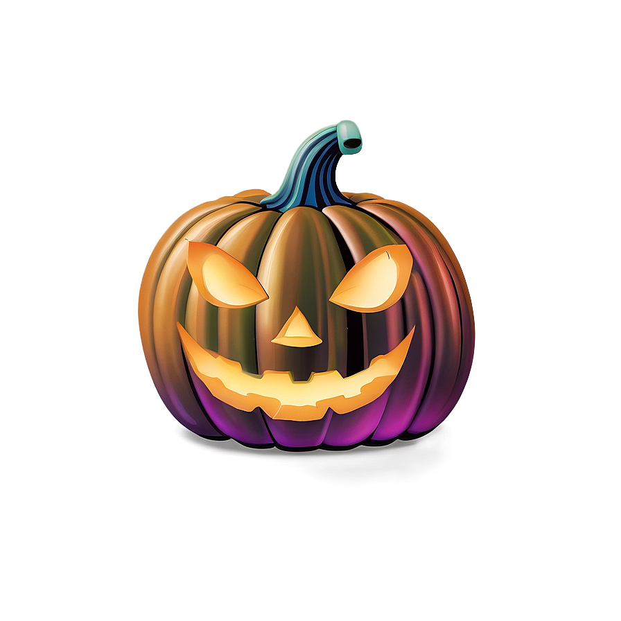 Vintage Pumpkin Face Png Ksp75 PNG Image