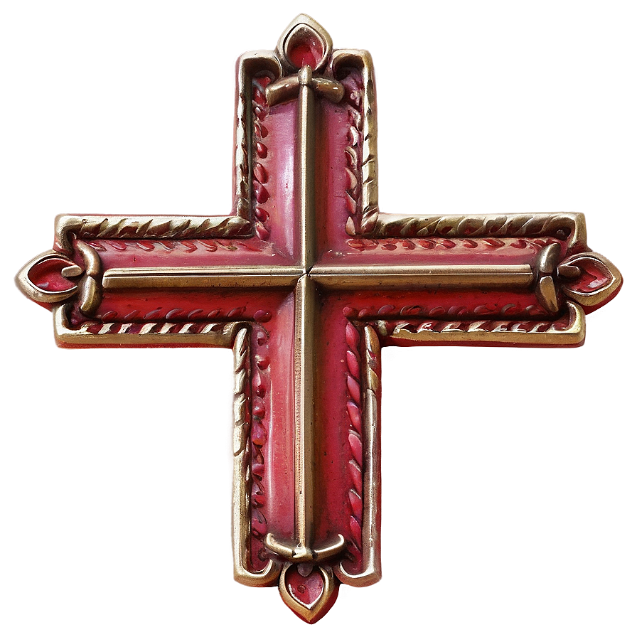 Vintage Red Cross Png Exg PNG Image