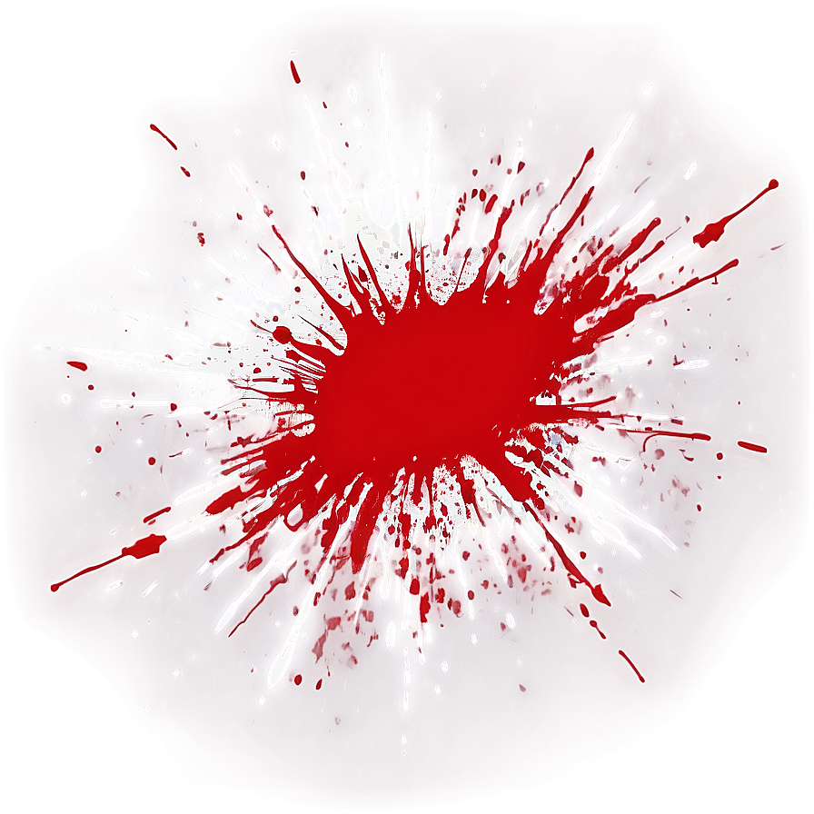 Vintage Red Splatter Png 06132024 PNG Image